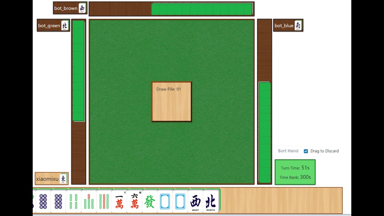Mahjong Playing - Live!