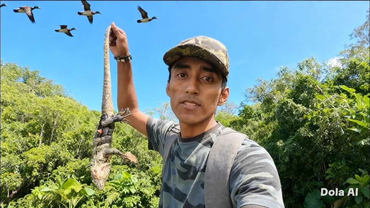 En busca de los PATOS Y CALLO el GARROBO  pal CALDO