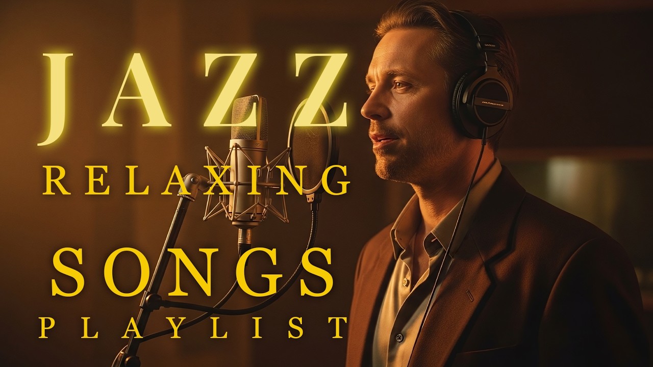 Smooth Jazz Lounge | Soulful Male Voice & Romantic Late Night Lyrics