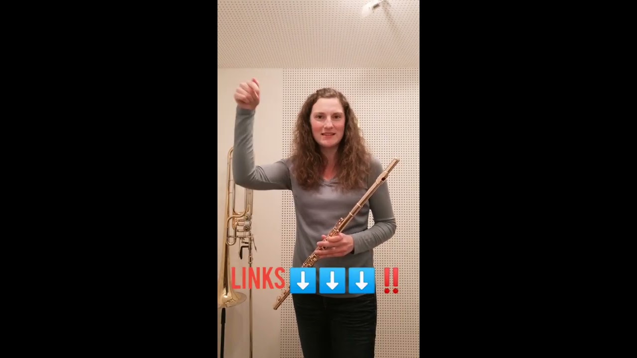 Play the flute: No. 11: Doppelzunge auf der Flöte (Basics) // double tonguing on flute