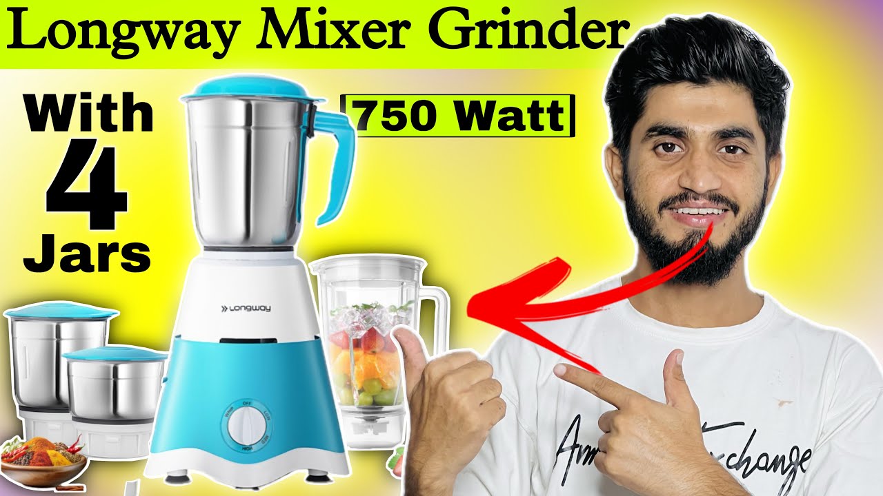 Cheapest Longway 750W Juicer Mixer Grinder Detailed Review || Best Mixer Grinder Under 1500