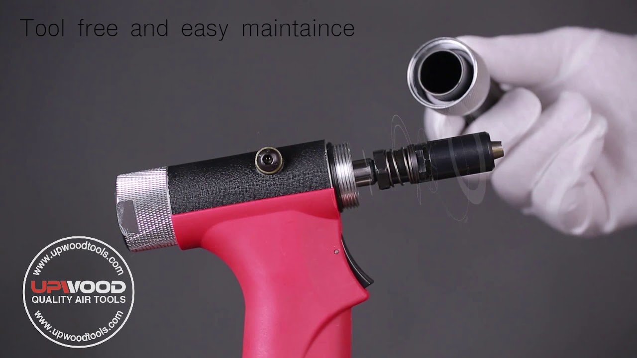 How to use / repair / maintain a Rivet Pneumatic Air Gun UW-S50 hand feed 3/16 rivets