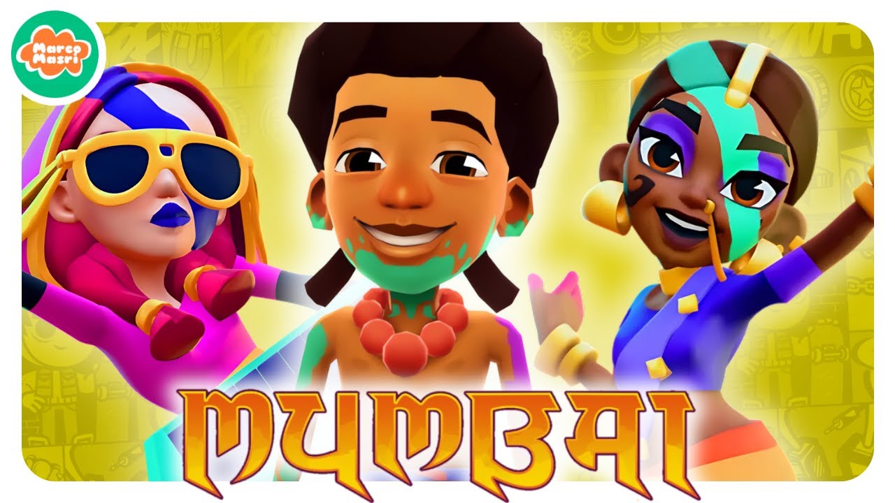 🐘 Subway Surfers Mumbai 2025 (Holi Festival Edition) 🌈