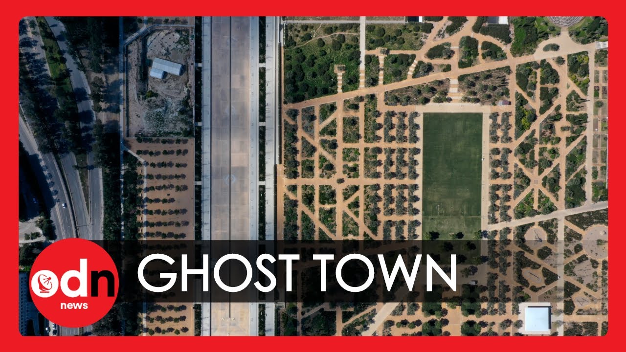 Athens Lockdown: Incredible Drone Footage Shows Deserted Streets in Greece
