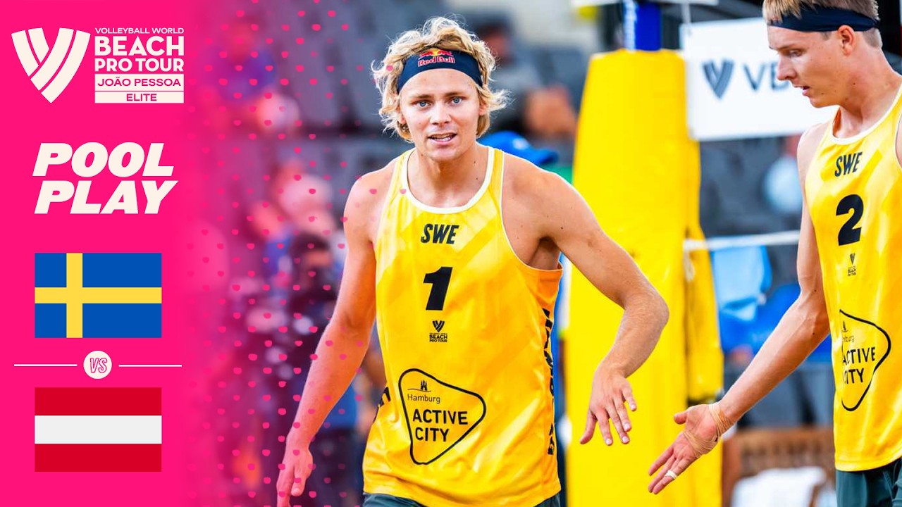 Åhman/Hellvig vs. Waller/Pristauz - Pool Play Highlights | João Pessoa 2026 #BeachProTour