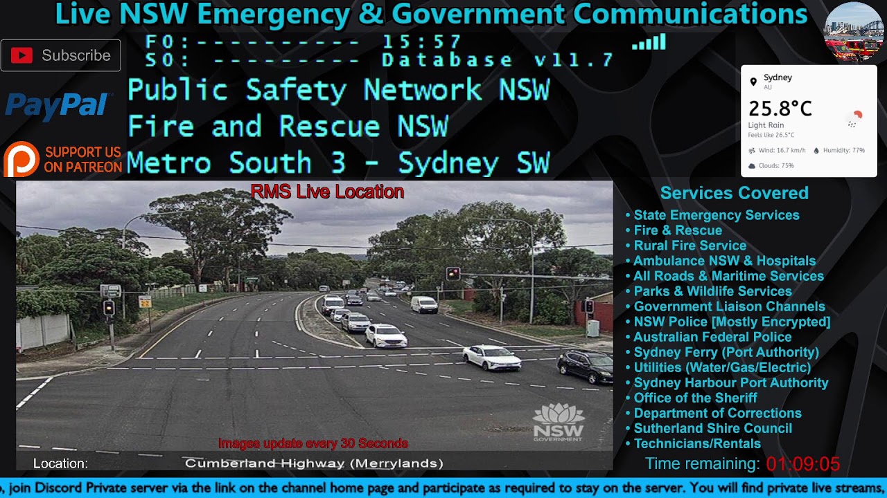 [07/03/26] - Public Safety & Government  Audio -  Greater Sydney & Rural, NSW