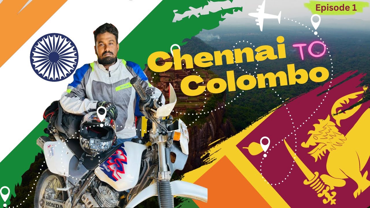 My 1st International Bike Ride ⚡ | Sri Lanka - தமிழ் | Episode 01 #ridewithtamil