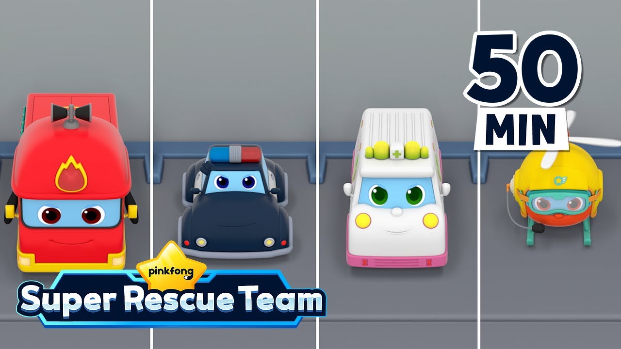 [BEST] To the Rescue + More｜S1｜Pinkfong Super Rescue Team - Kids Songs & Cartoons