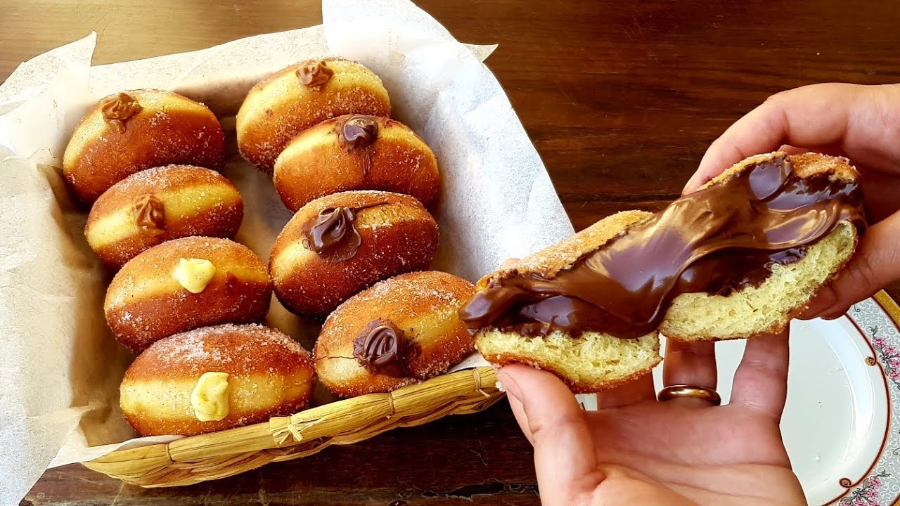 Bomboloni بومبولونى دوانتس ايطالى محشيه