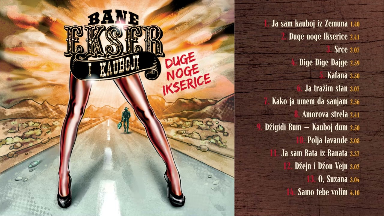 Bane Ekser i Kauboji - Duge noge ikserice | [Official Music Audio]