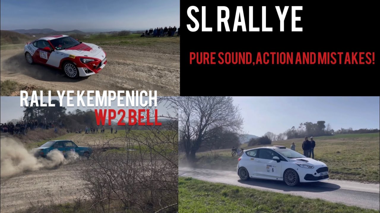 Rallye Kempenich WP2 Bell  Pure Sound,Action and Mistakes! 2026 