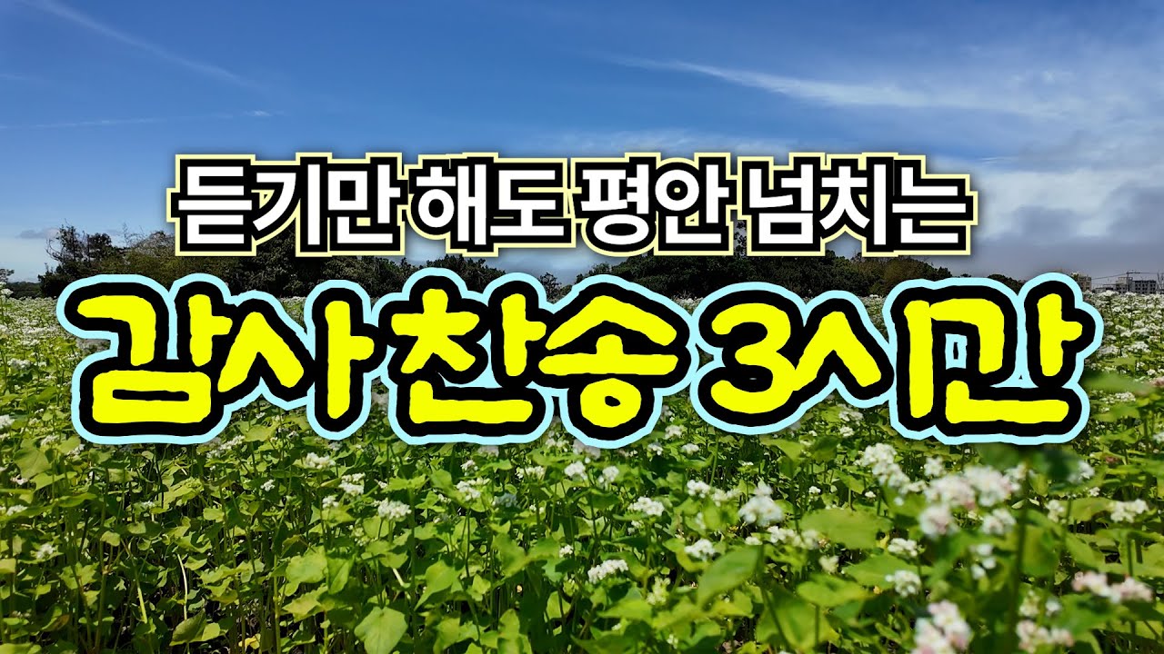 최고의 감사 찬송 모음집 | 주의 음성을 내가 들으니 | 하나님의 은혜가 가득한 찬양 모음집 | 유튜브 최고의 찬송가 시리즈 | Hymn collection