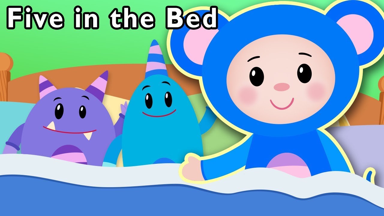 Five in the Bed + More | Songs for Kids | Mother Goose Club Phonics Songs