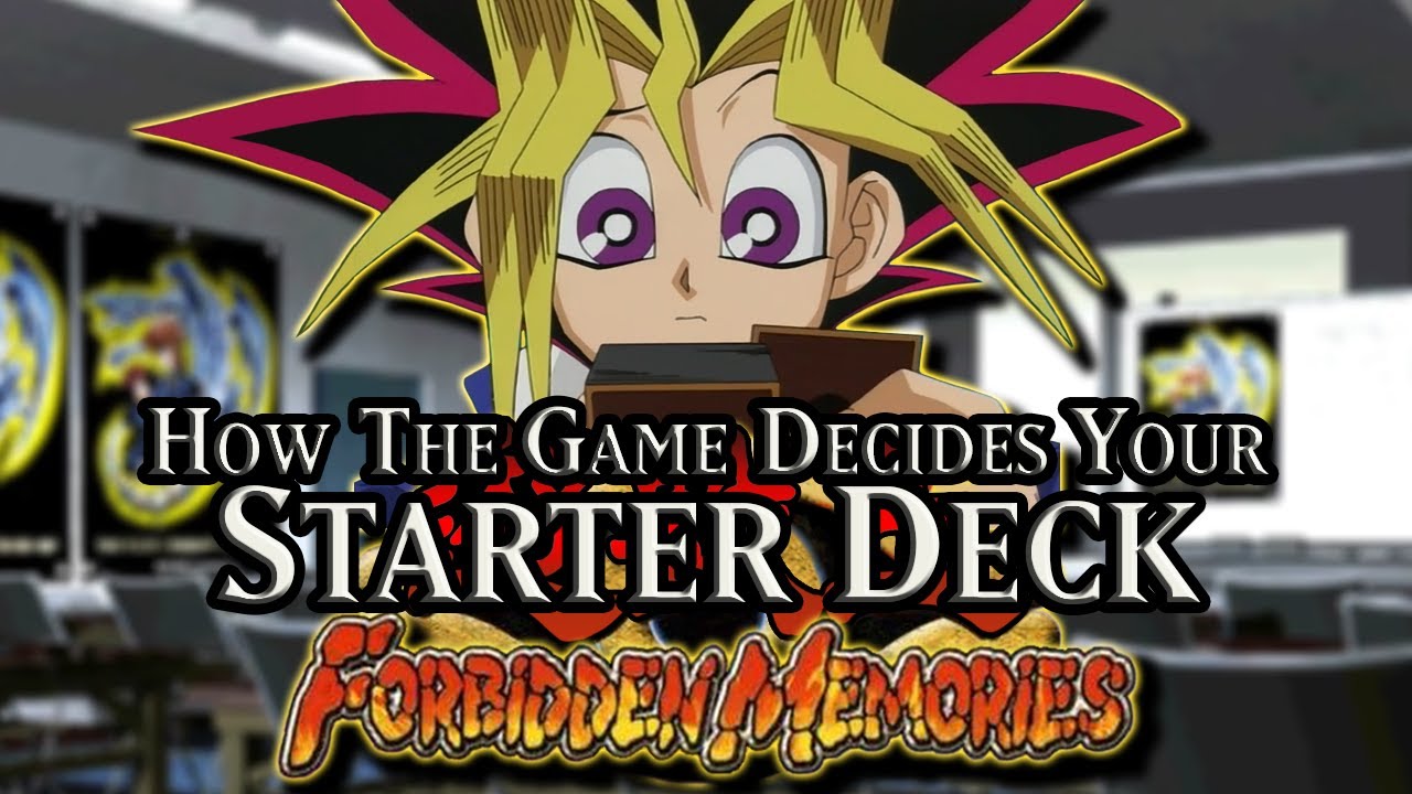 Секреты того, как Yu-Gi-Oh! Forbidden Memories делает вашу стартовую колоду