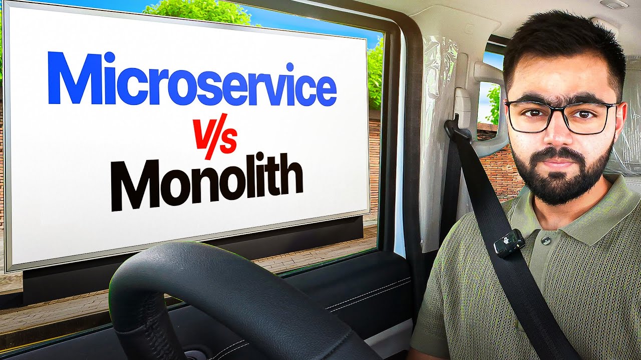 Microservices vs Monolithic Architecture - Drive with me