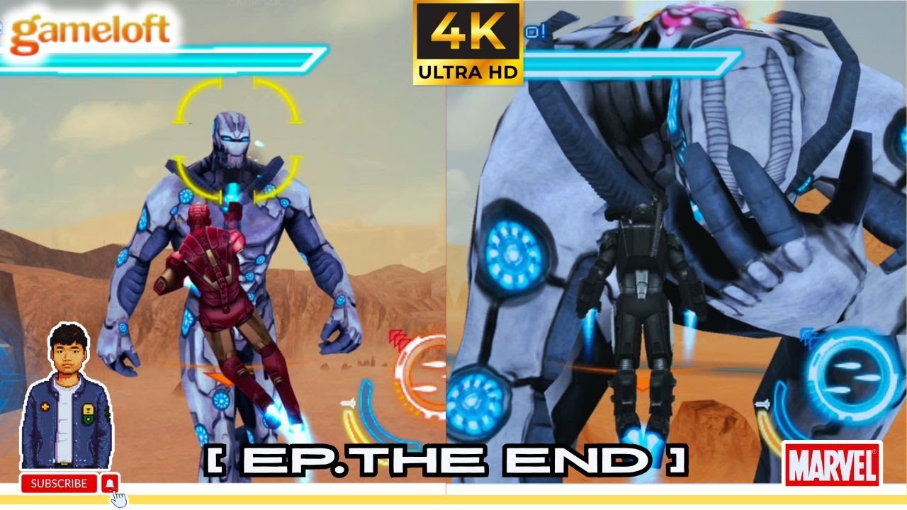 IRON MAN 2 Game On IOS\ANDROID.EP.The End  [ 4K60FPS ]