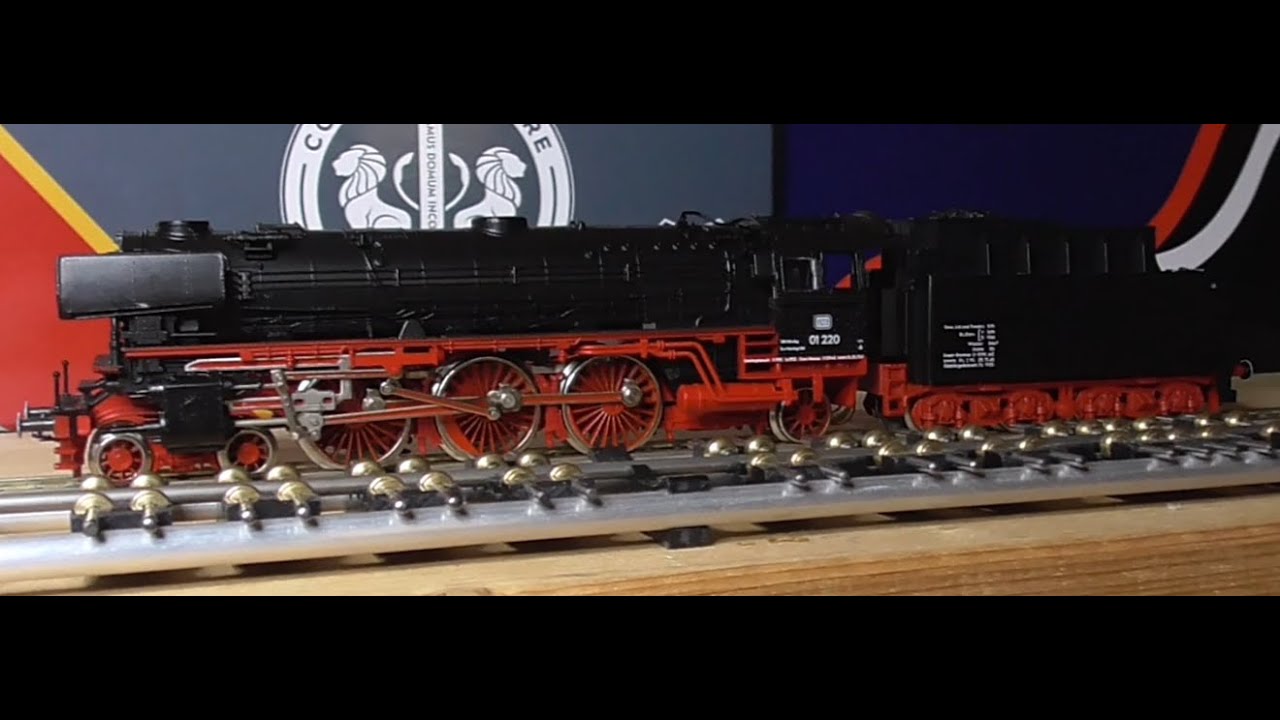 alte Fleischmann 4170 BR 01 digitalisieren ESU Lokpilot 5 und LEDs einbauen