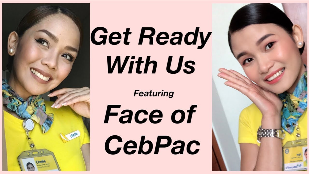 Get Ready With Me with The Face of Cebu Pacific | Flight Attendant Standard Make Up Look