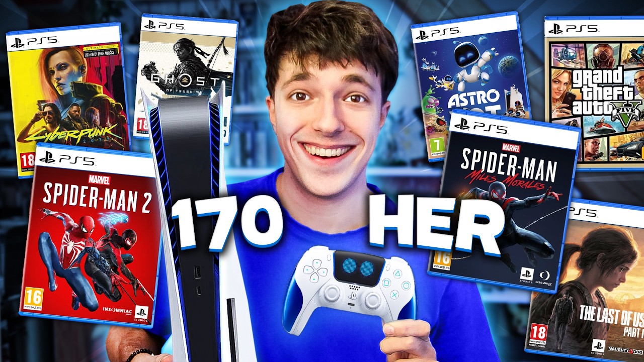 Moje CELÁ PS5 Sbírka
