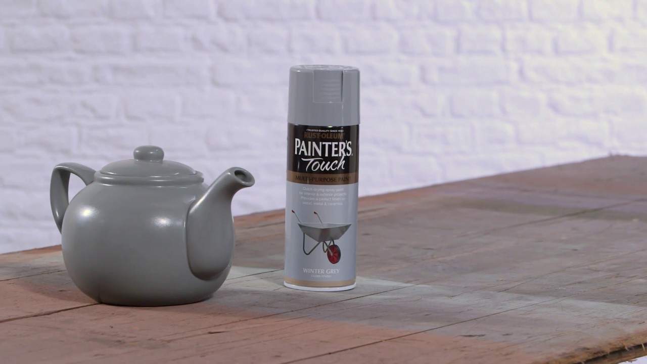 Make it Yours: How to Spray Paint a Teapot
