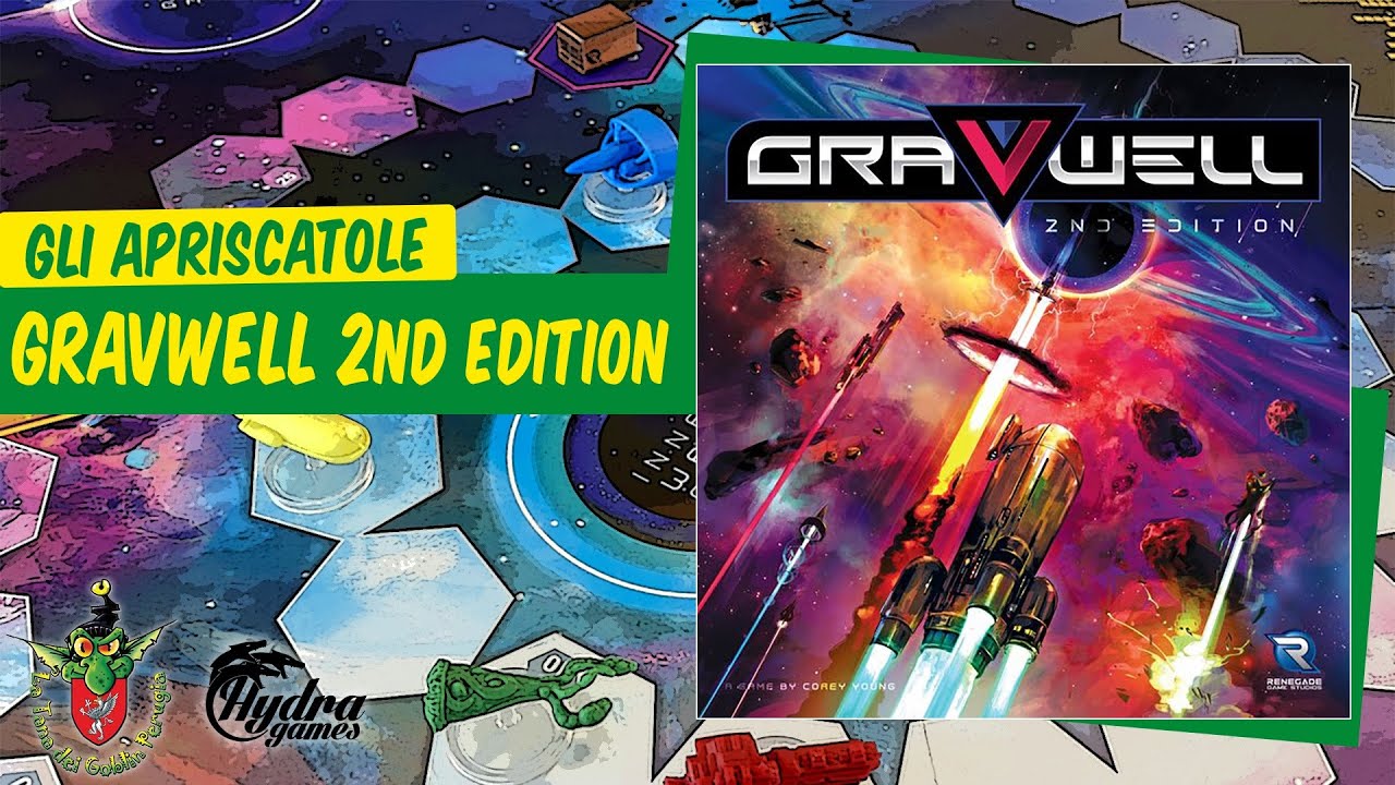 Gravwell: 2nd Edition unboxing [Gli Apriscatole]