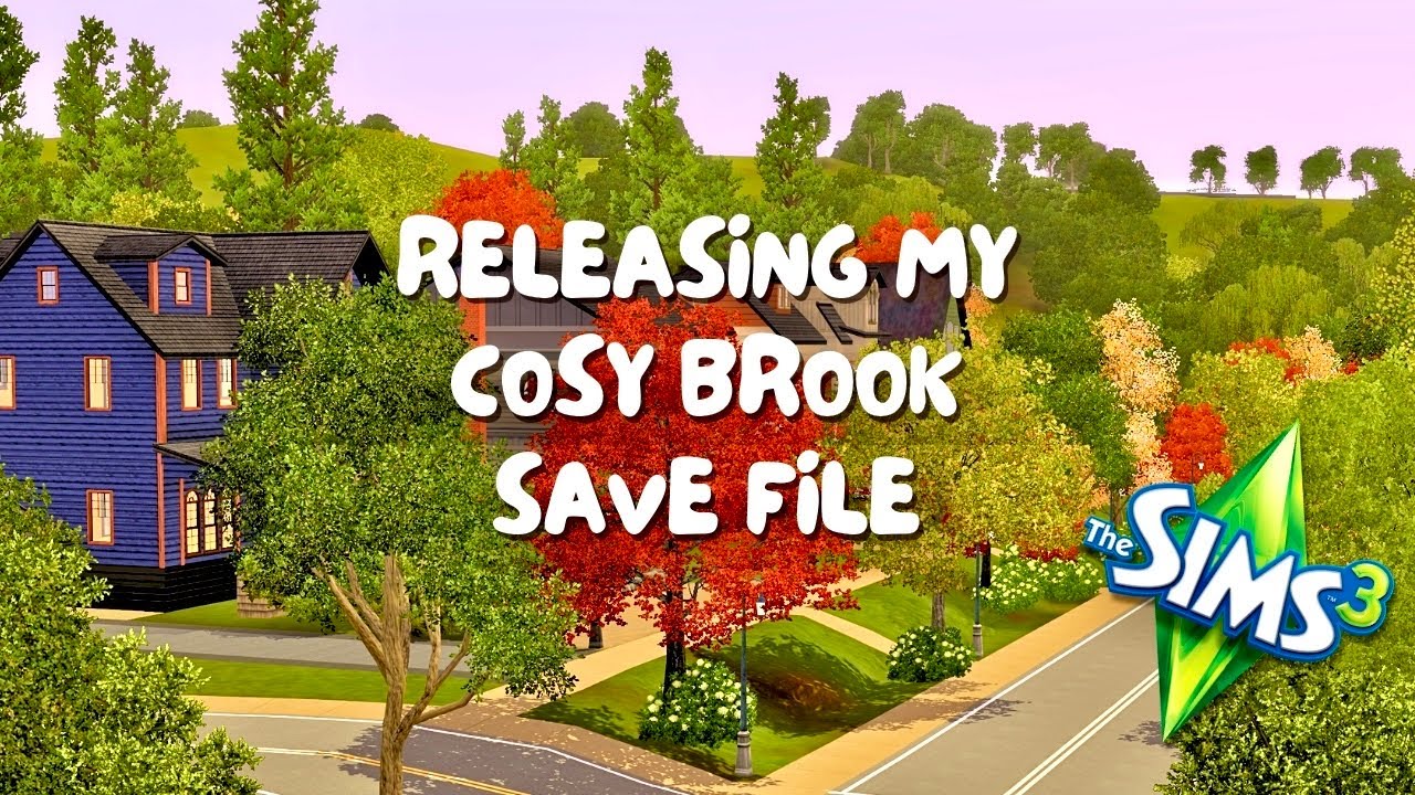 Releasing Cosy Brook – my Sims 3 Save File