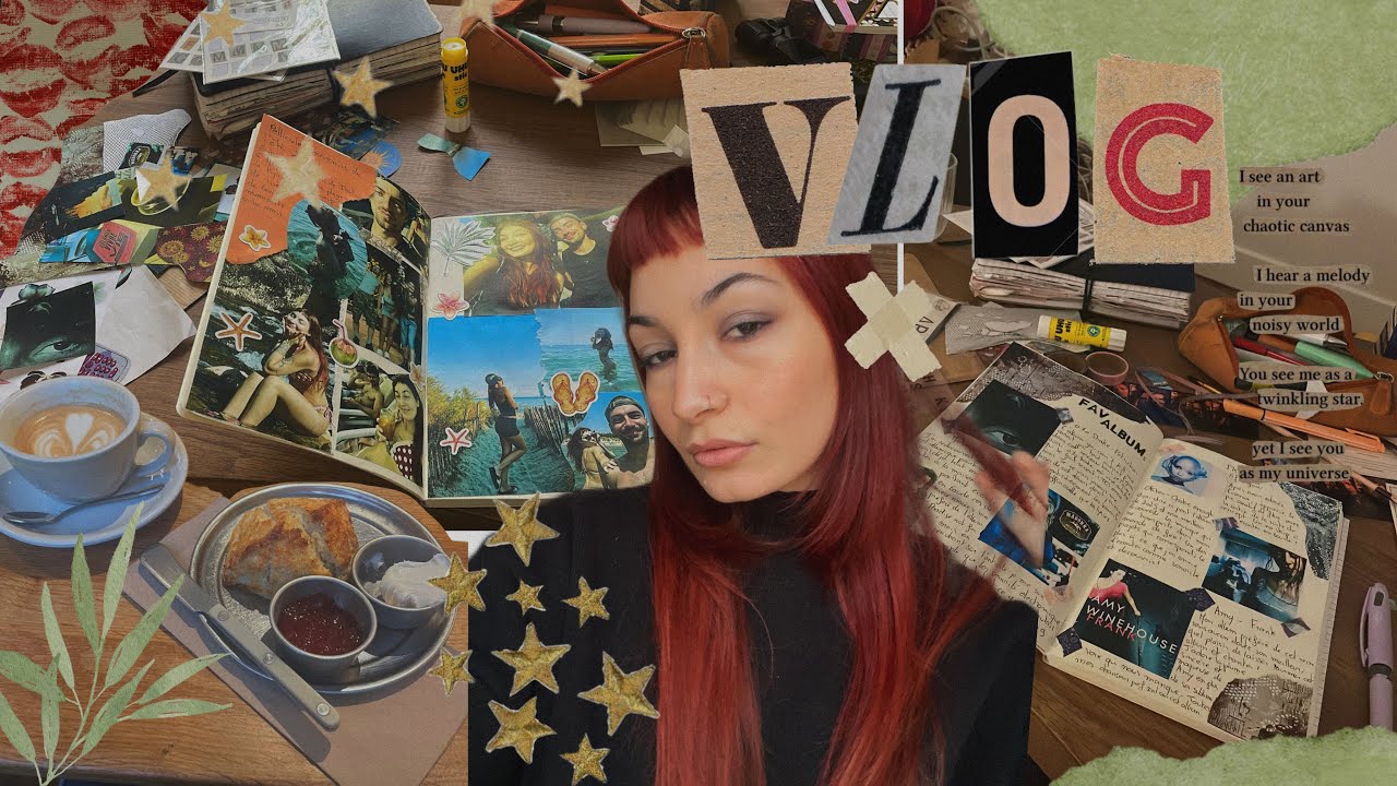 Une journée avec moi à Paris, coffee shop et scrapbooking 🎀📓☕️