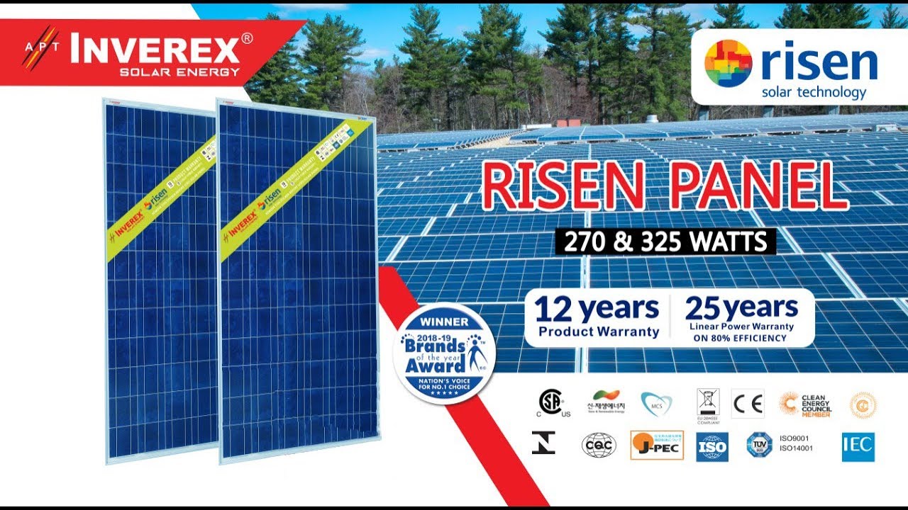 Risen solar panels Price In Pakistan | Invterex Risen 325W And Risen 270W | dgk7
