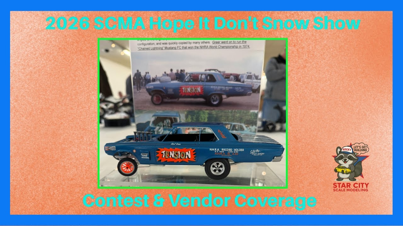 IPMS/USA  - Local Contest Coverage SCMA's Hope It Don't Snow Show