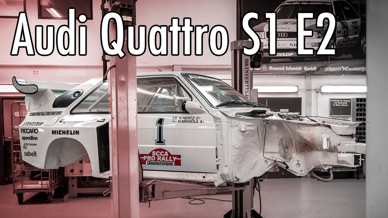 Audi Quattro S1 E2 | Renntechnik & Kraftstofftank | Schmidtmotorsport
