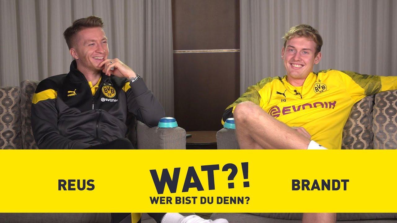 Marco Reus & Julian Brandt - Who am I? | BVB-Challenge