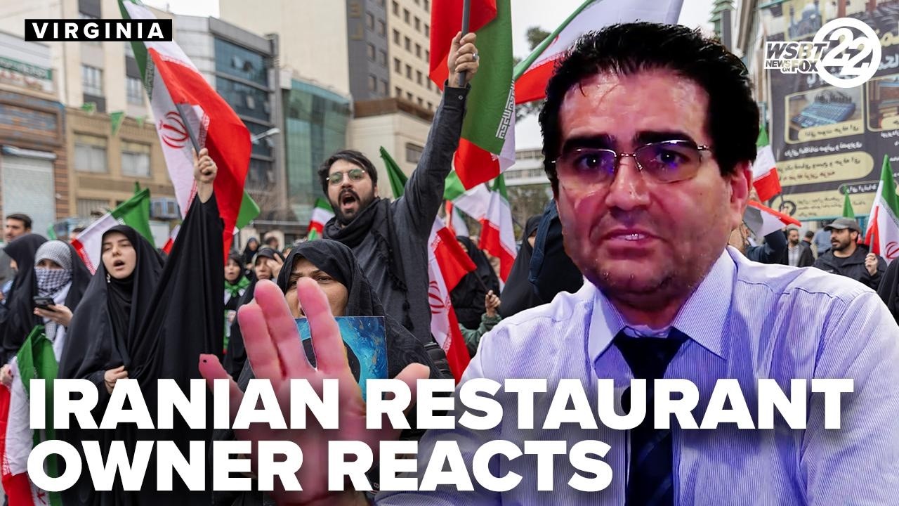Iranian restaurant owner reacts to killing of Ayatollah Khamenei by US and Israeli forces