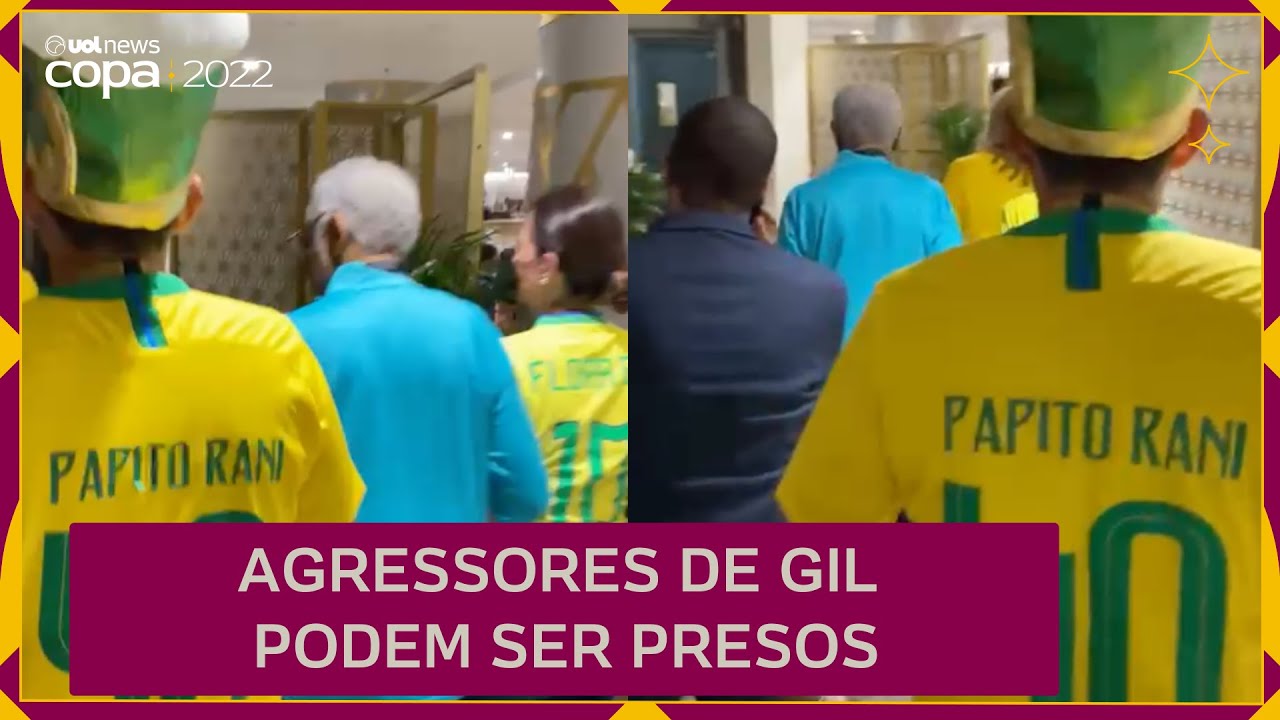 AGRESSORES de GILBERTO GIL na COPA podem ser presos no QATAR