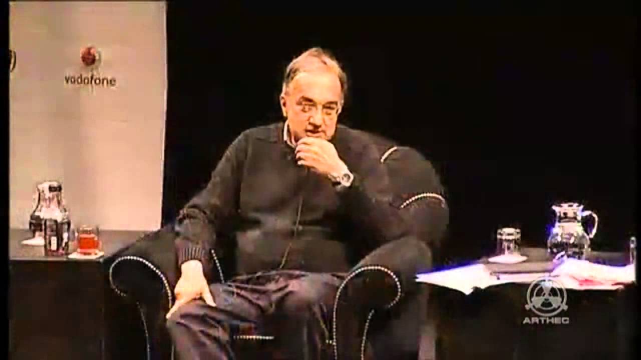 Sergio Marchionne discute dell' Alfa Romeo  festival eco Trento 06 2014