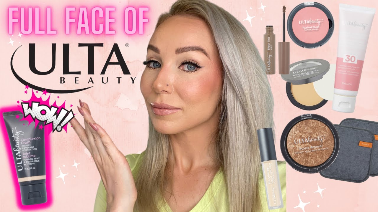 Обзор тонального крема ULTA BEAUTY MAKEUP на все лицо + NEW COMPLEXION CRUSH FOUNDATION / Очень д...