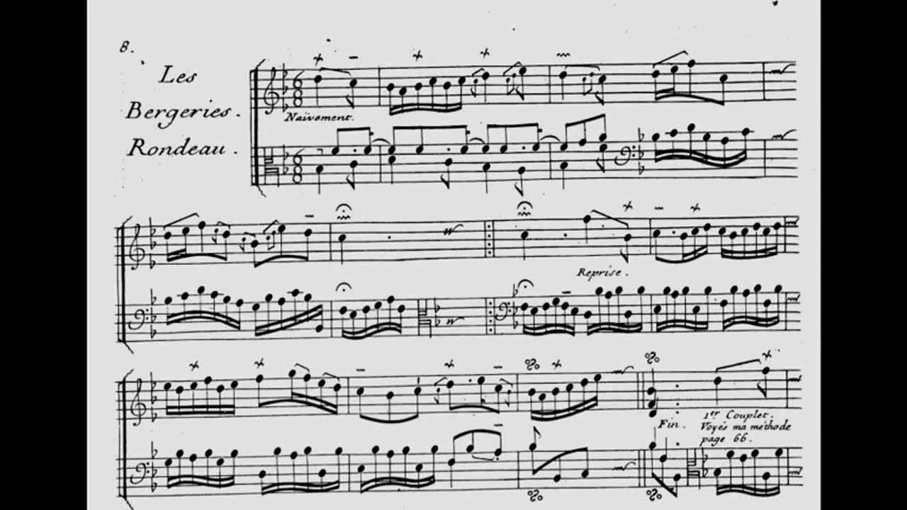 F. Couperin ~ Rondeau #6 