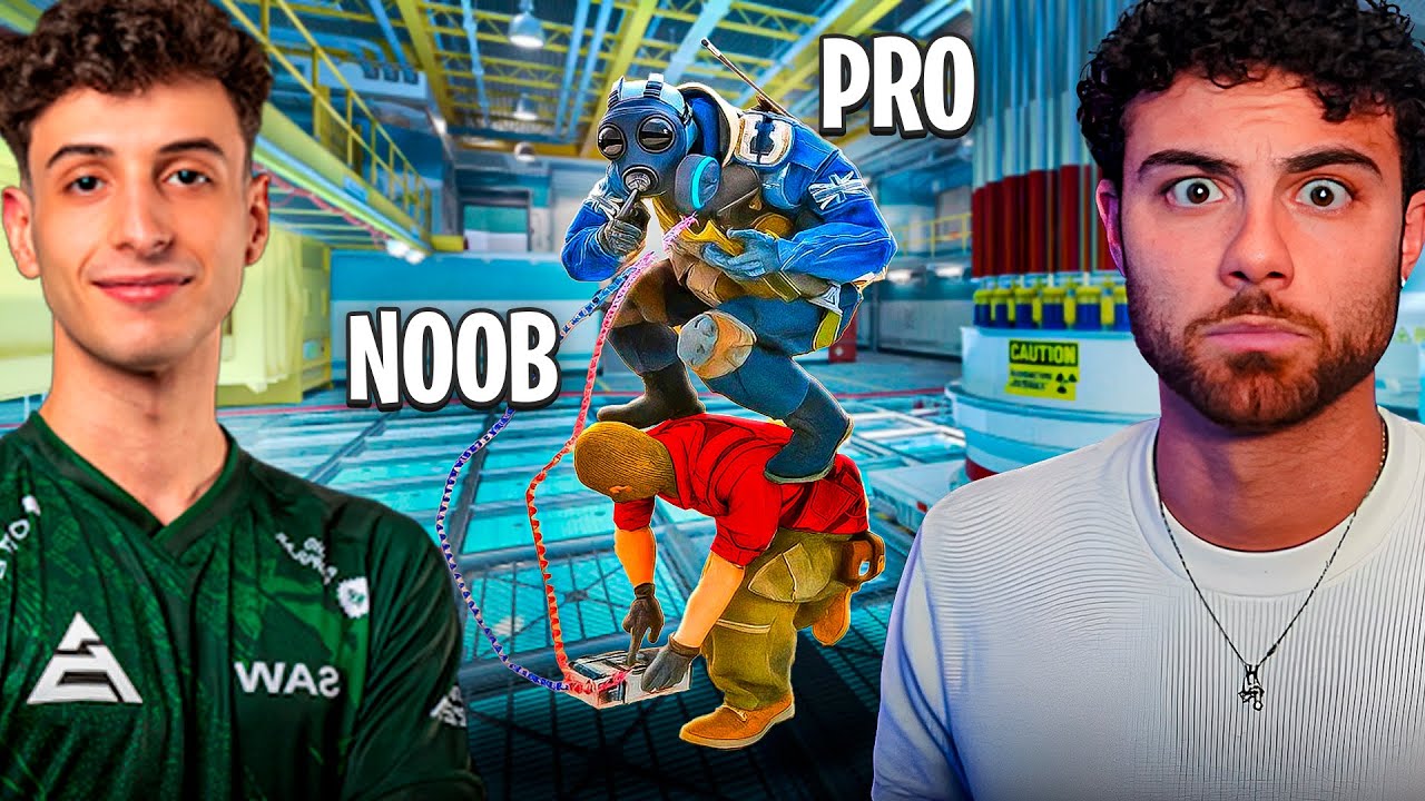 2 NOOBS VS 1 PRO PLAYER (shr)