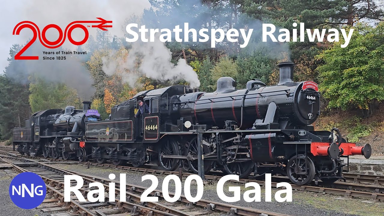 Strathspey Railway - Rail 200 Steam and Diesel Gala - October 2025