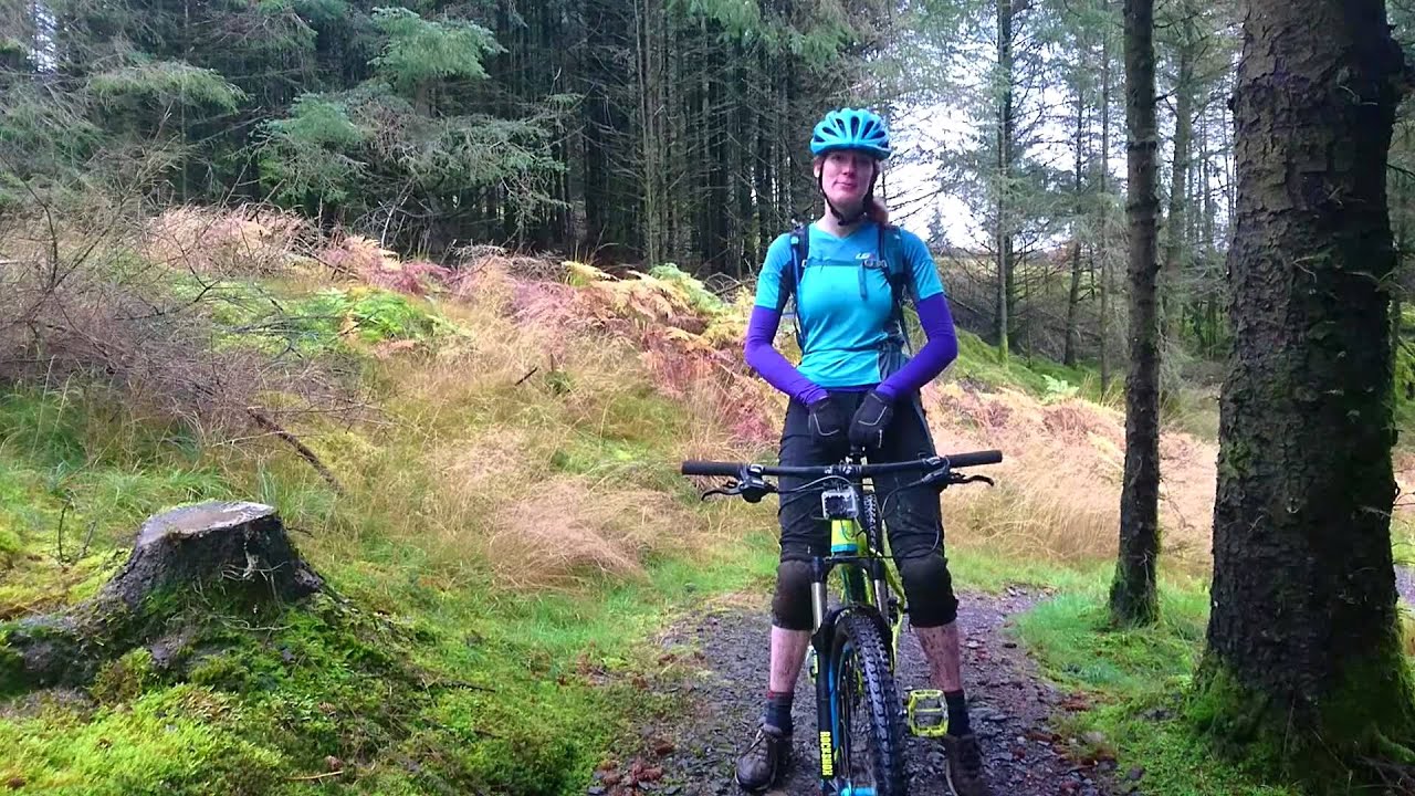 Mountain biking around 7Stanes, Scotland