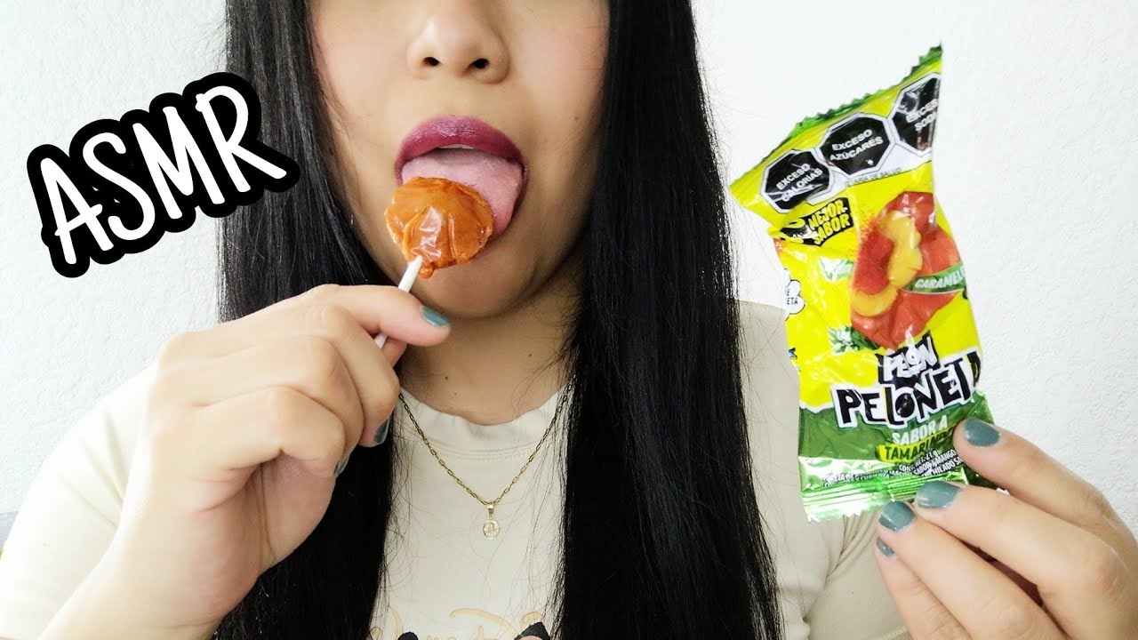 ASMR lamiendo paleta 🍭