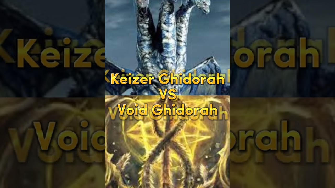 Keizer Ghidorah VS Void Ghidorah | 