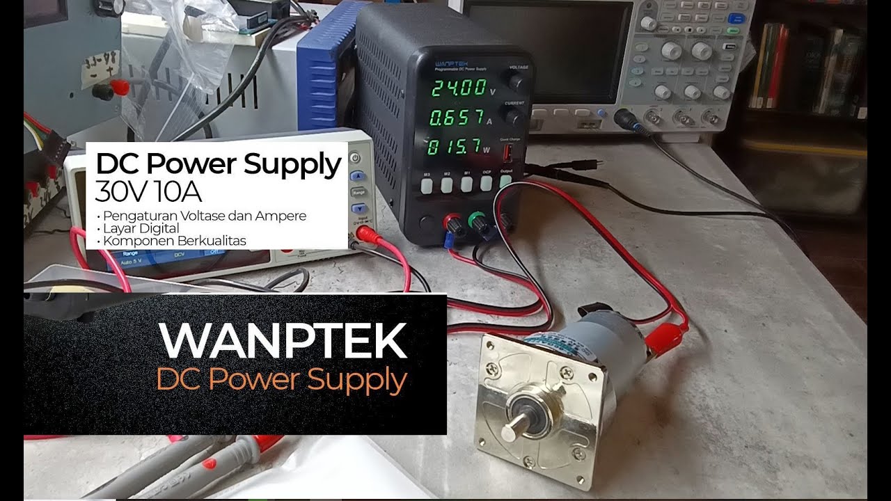 DC Power Supply WANPTEK (Fuente de poder WANPTEK revisión, en español)