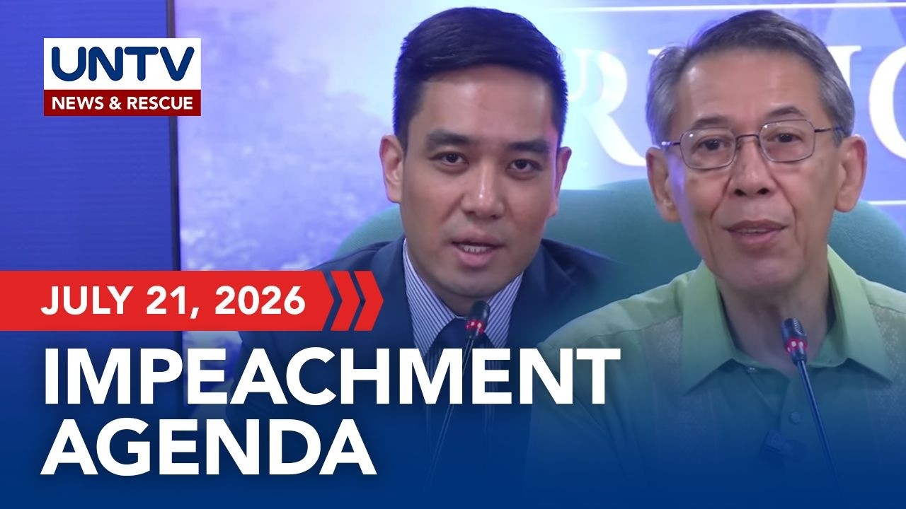 House Prosecution Team Press Briefing I July 21, 2026