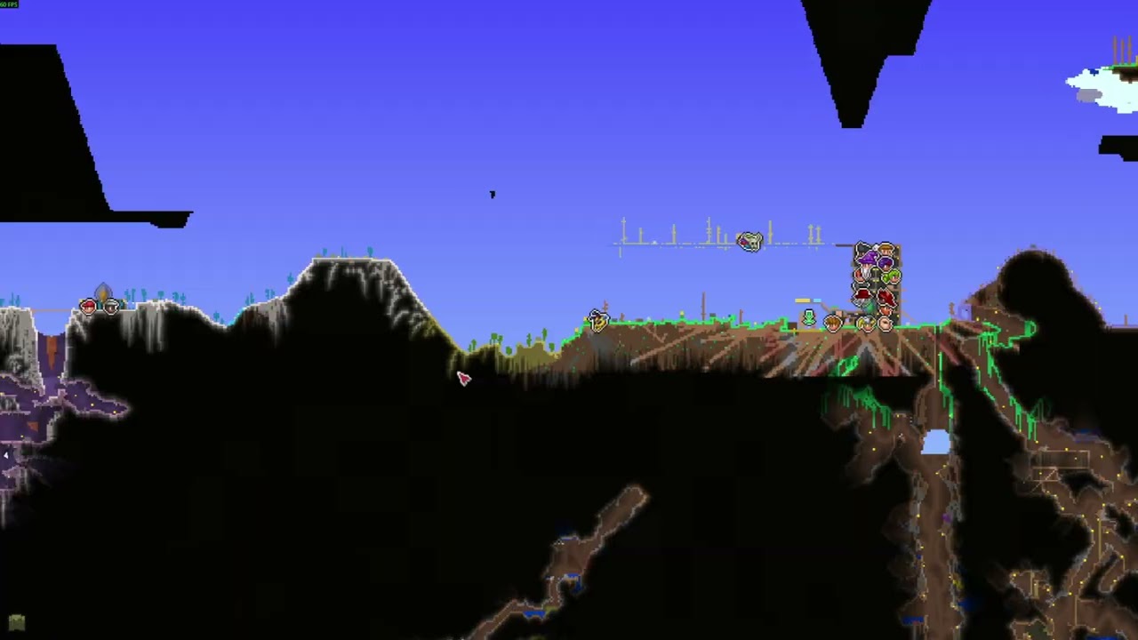 Terraria Let's Play - Classic Mode - 012 - Mech Boss fight FAIL + Digtoise!!!