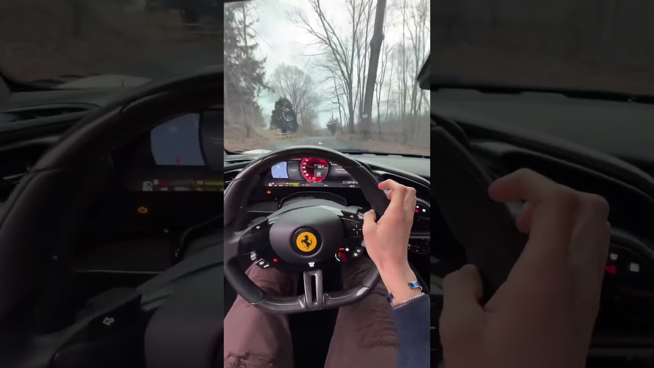 SF90 POV Drive with Valvetronic Designs Exhaust