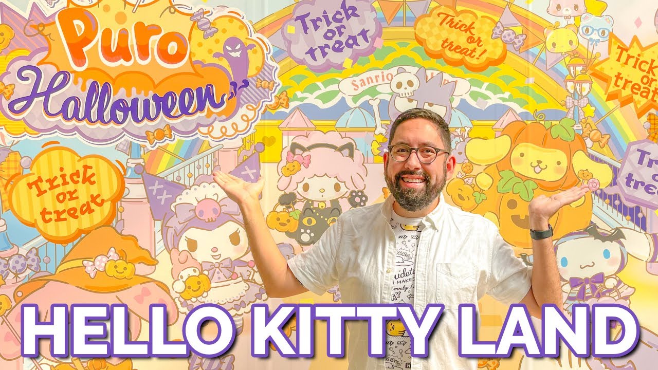 What I ate at Sanrio Puroland for Halloween in Tokyo, Japan!