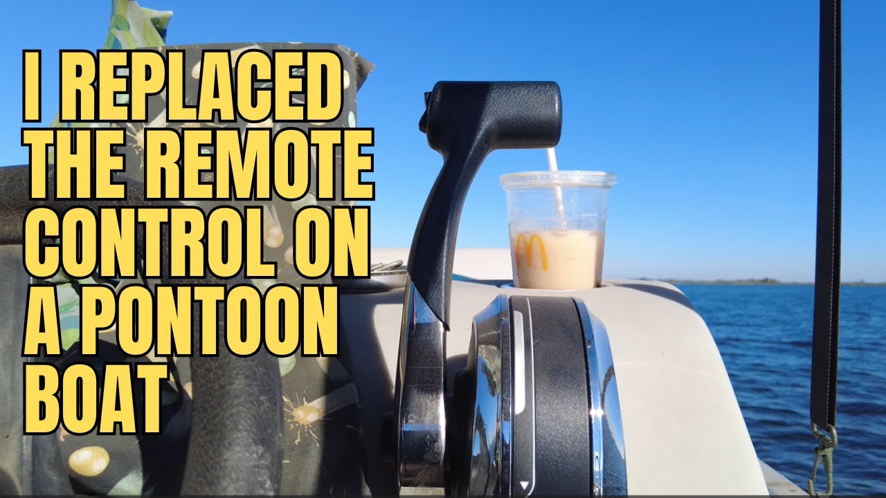 DIY: How I Replaced the Remote Control on a Pontoon Boat