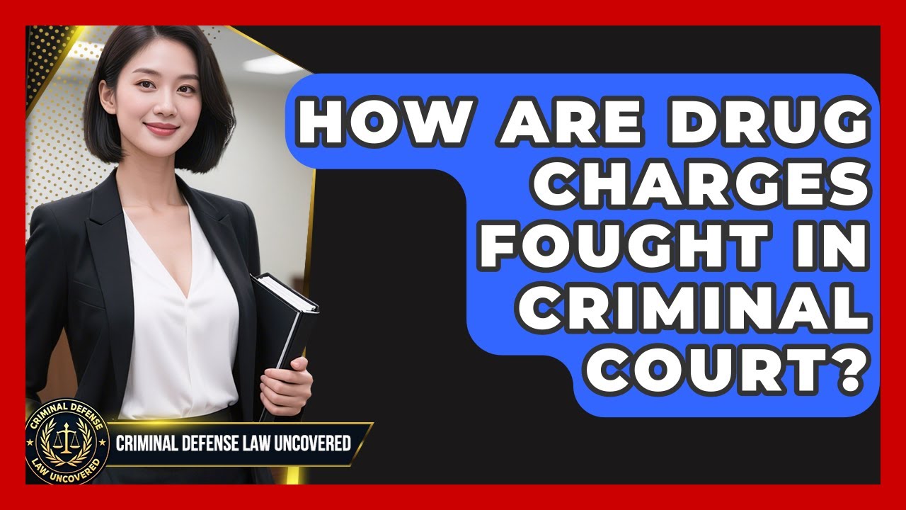 How Are Drug Charges Fought In Criminal Court? - Criminal Defense Law Uncovered