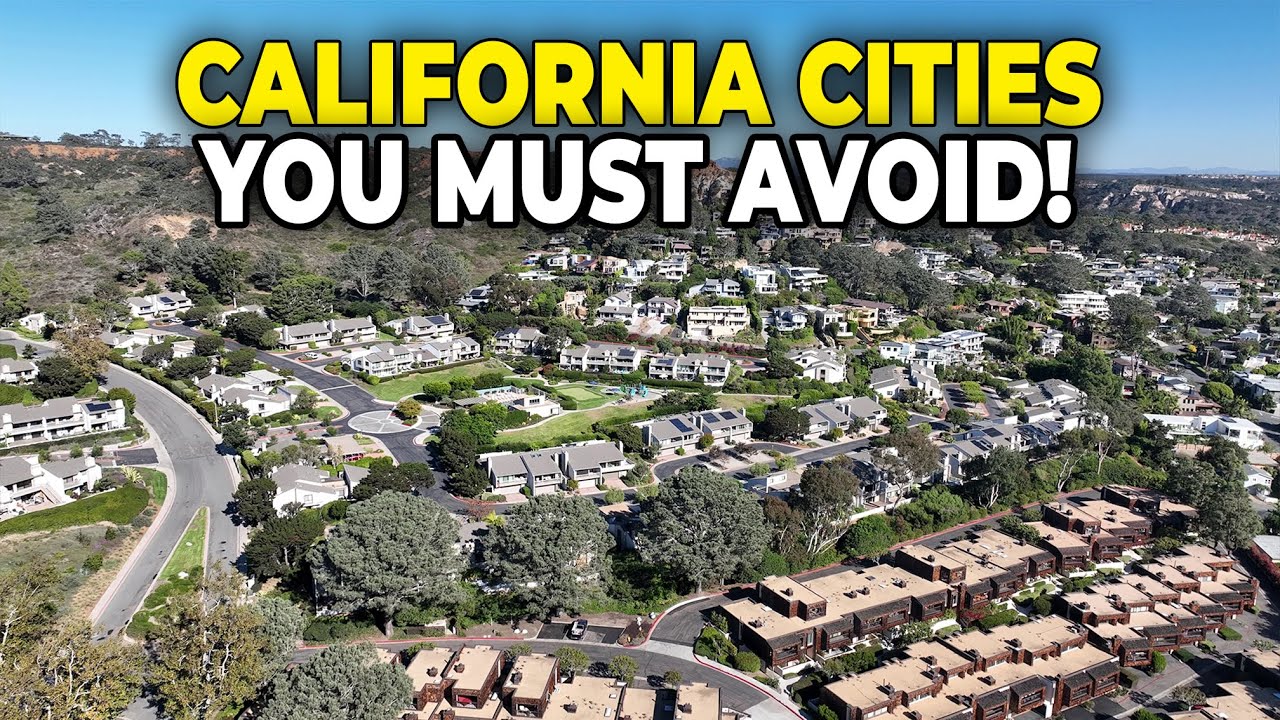 California Housing Crash &ndash; Top 10 Cities to Avoid Buying a Home 2025