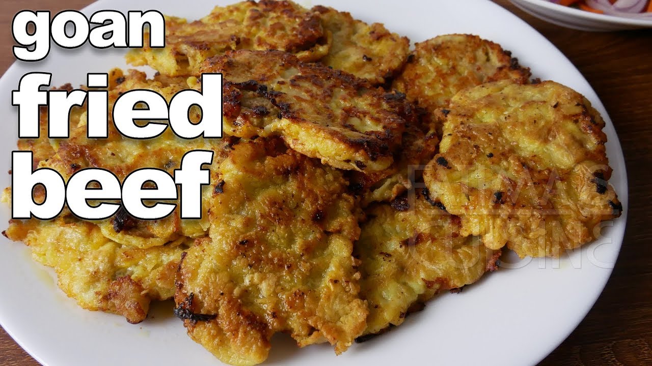 Goan Fried Beef Recipe | Goan Beef Fry | Goan Beef Recipes